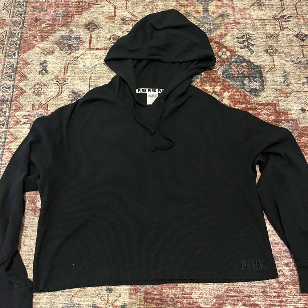 PINK Black Hoodie